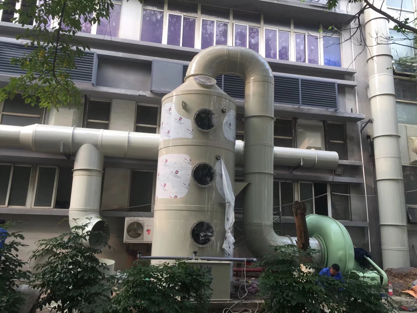 厦门前处理车间 废气治理